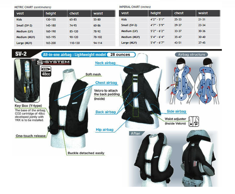 Hit-Air Equestrian Air Vest Black THIS VEST DOES NOT COME WITH A CANISTER-4